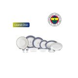 Karaca x Fenerbahçe Lisanslı Forever Bone 60 Parça 8 Kişilik Yemek Takımı Gold
