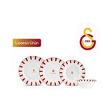Karaca X Galatasaray Forever Bone 24 Parça 6 Kişilik Yemek Takımı Kırmızı