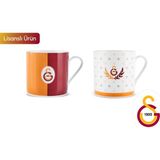 Karaca x Galatasaray Lisanslı 2 Kişilik Çay Fincan Takımı 230 ml - Kırmızı