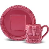 Karaca X İst Collection Medusa Pembe Türk Kahvesi Fincanı