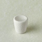 Karaca x Refika Bembeyaz Yuvarlak Tuzluk 6 cm - 80 ml