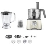 Karaca x Refika Mastermaid Power Multifunctional 10 In 1 Swiss Cream Mutfak Robotu 2000W - Krem