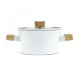 Karaca X Refika Swiss Crystal Creamy Wood 14 cm Sütlük Tencere