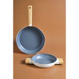 Karaca x Refika Swiss Crystal Creamy Wood Tava Sahan Set