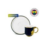Karaca x Taraftar Fenerbahçe Lisanslı 2 Kişilik Kahve Fincan Takımı 90 ml