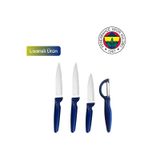 Karaca X Taraftar Lisanslı 4 Parça Bıçak Seti Ve Soyacak Lacivert