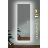 Karaçam Dekor LED Işıklı 3 Renkli 162 x 54 cm Dokunmatik Banyo ve Konsol Aynası