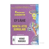 Karacan AÖF 2014 2.Sınıf Vergi Hukuku Nokta Atış Soruları