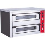 Karacasan Elektrikli Çift Katlı 12 Pizza Fırını