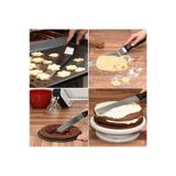 Karadağ Eğik Pasta Sıvama Spatula 15 cm Eğik Palet 15