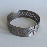 Karadağ Metal Delikli Tart Kalıbı Ø6 cm H:2,5 cm - 1