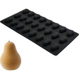 Karadağ Metal Silikon Armut Kek ve Pasta Kalıbı - 1
