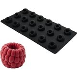 Karadağ Metal Silikon Frambuaz Kek ve Pasta Kalıbı - 1