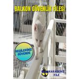 KARADENİZ DEKOR AĞLARI Balkon Filesi 2,5 x 5 (Kuş Filesi, Kedi Filesi, Kuş Ağı, Kuş Önleme Filesi)