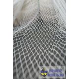 KARADENİZ DEKOR AĞLARI Dekoratif Balık Ağı 2.5 x 2.5 - Krem - Beyaz