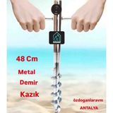 Karadeniz Demir Metal Şemsiye Kazık 48 cm