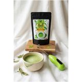 Karadeniz Matcha 500 gram Yüksek Kalite Matcha Çayı Hediye Elektronik Köpürtücü Mikser 2 Adet Pil