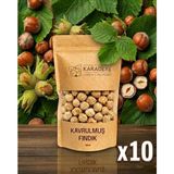 Karadere Fındık Çifte Kavrulmuş Giresun Fındığı 500GR (10 Adet) - 500 gr
