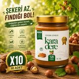 Karadere Fındık Ezmesi %80 Fındıklı 320GR (10 Adet) - 320 gr