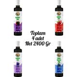 Karadut özü 700 Gr lavanta özü 700 Gr yabanmersini özü 700 Gr kızılcık özü 700 Gr - 2,4 kg