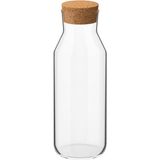 Karaf, Cam, 0,5 Lt - Siyah - 1 lt