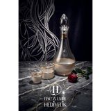 Karaf | Karaf Seti | Kapaklı Karaf | Kristal Cam Karaf | Lüks Karaf Seti | Cam Zemzem Takımı Seti - Gümüş