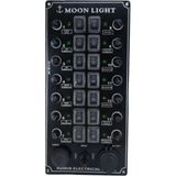 Karagöz Moonlıght Panel Çiftli Çakmak-Korna Butonu-Irgat Butonlu 14'lü