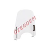 karagöz motor MOTORSİKLET RÜZGARLIK SİPERLİK CAMI SETİ 3 mm 42-45,5 cm