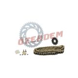 karagöz motor YAMAHA R25 MT-25 ÖN-ARKA DİŞLİ ZİNCİR SET O-RİNGLİ 14-43T 520H 112L SFR