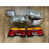 Karagözotomotiv Toyota Corolla Ae101 Ön Far + Sinyal + Stop Seti 1993-1998 Uyumlu