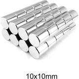 Karahanbey Ø10X10 mm Neodyum Yuvarlak Mıknatıs (10 Adet)