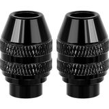 Karahanbey 2 Adet 4486 Çok Chuck Dremel Için 0.4-3.2mm Çok Hızlı Değişim Anahtarsız Chuck Yedek Aksesuarları D