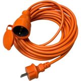 Karahanbey 20 Metre Seyyar Uzatma Kablosu – 3x1.5mm² Kablo, IP44 Koruma, Turuncu Renk, Fransız Tipi Fiş, 250V/
