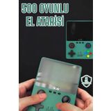 KARAHANBEY 3.5 İnç Ekran 1000 Oyunlu Oyun Konsolu El Atarisi Miüzik Dinleme ve Kitap Okuma