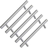 Karahanbey 5 Adet Rosemary Inox Metal Kulp 128 mm (12.8 Cm) Mobilya Mutfak Çekmece Dolap Kapak Kulpu Kulbu