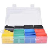 Karahanbey 530 Adet 12 Boy Set Isıyla Daralan Makaron, Kablo Koruyucu Set, Elektrik Kablosu Için Isıya Dayanık