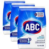 Karahanbey Abc Deterjan Matik Parlak Beyazlar Toz Çamaşır Deterjanı 5,5 kg (3 Paketi)