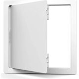 Karahanbey Acudor PA1212 PA-3000 Plastik Giriş Kapısı 12X12, Plastik, 35,56 cm Yükseklik, Beyaz