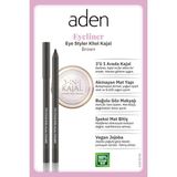 Karahanbey Aden Eyeliner Eye Styler Khol Kajal - Kajal Eyeliner 02 Brown(Kahverengi)