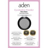 Karahanbey Aden Eyeshadow Powder Mono Shine - Işıltılı Göz Farı 04 Veronese Green(Gümüş Işıltısı)