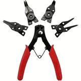 Karahanbey Aee® 4’ü 1 Arada Çok Fonksiyonlu Segman Pensesi Seti – Iç & Dış Segmanlar Için, 45° / 90° / 180° De