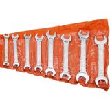 Karahanbey Aee® 8 Parça Anahtar Takımı Seti Ağzı Açık Çift Taraflı 6-22MM 6X7-8X9-10X11-12X13-14X15-16X17-18X1