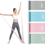 Karahanbey Aerobik ve Pilates Direnç Bandı 4’lü Set - Esneme, Rehabilitasyon, Evde Yoga ve Fitness Için