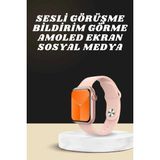 Karahanbey Akıllı Saat Alarm ve Titreşim Uyku ve Takibi Gps Uyumlu Nabız Ölçer Sesli Görüşme