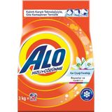 Karahanbey Alo 3 kg Kar Çiçeği Ferahlığı Beyazlar ve Renkliler Hızlı Çözülme Toz Deterjan