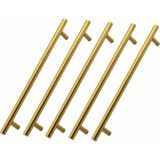 Karahanbey Alteta Gold Altın 320 mm Metal Mobilya Kulp 5 Adet Mutfak Dolap Çekmece Dolabı Kapak Kulpları Kulbu