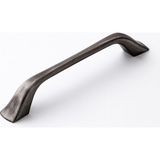 Karahanbey Antik Gümüş Ovit Metal Kulp 160 mm Mobilya Çekmece Mutfak Dolabı Dolap Kapak Kulpları Kulb