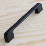 Karahanbey BADEM10 Arel Kulp Mobilya Mutfak Dolabı Çekmece Dolap Kulpları Kapak Kulpu Kulbu Siyah 160 mm Metal