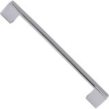 Karahanbey BADEM10 Gölcük 160 mm Mutfak Kulpu Çekmece Dolap Kapak Kulbu Metal Kulp Mobilya Krom Renk Dolabı Ku