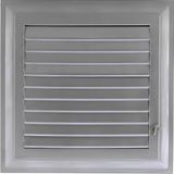 Karahanbey BADEM10 Menfez Banyo Wc Tuvalet Havalandırma Plastik Panjur Gri 30X30 cm